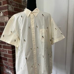 J.Crew new with tags men’s Hawaiian shirt embroidered extra large tall